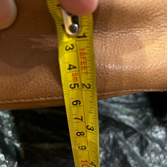 VINTAGE NINE WEST UPCYCLED LEATHER PAINTED TRAVEL BAG - Picture 13 of 13